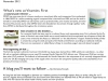 Vitamins First November 2012 Newsletter