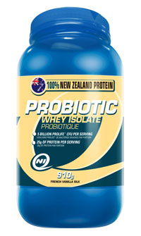 Probiotic whey vanilla health drink