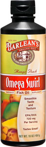 Mango Peach Fish Swirl - Source of Omega 3