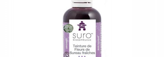 SURO elderberry syrup - natural cold and flu remedy