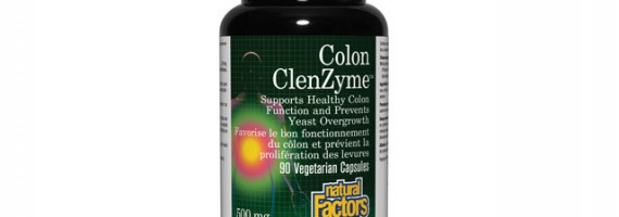 Colon ClenZyme 90 Vegetarian Capsules for Colon Detoxification