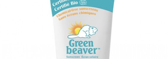 organic chemical free sunscreen by Green Beaver