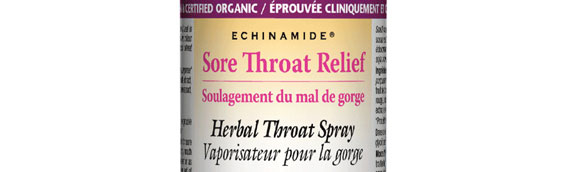 echinamide sore throat relief