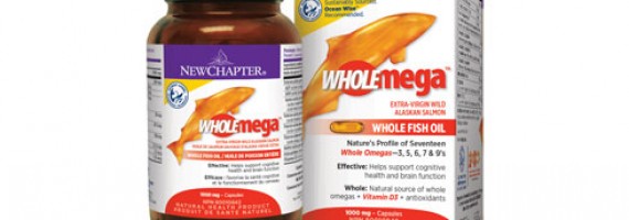 Wholemega Whole Fish Oil from New Chapter