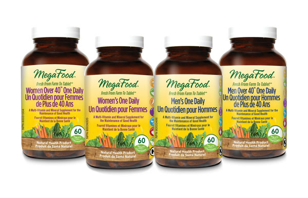 MegaFood mulitivitamins 2016