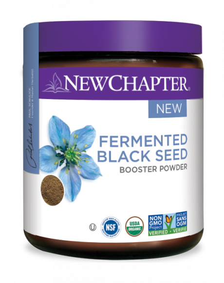 new chapter - fermented black seed booster powder