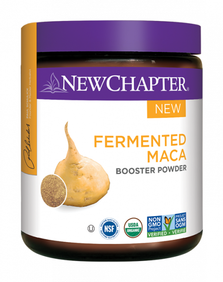 new chapter - fermented maca booster powder